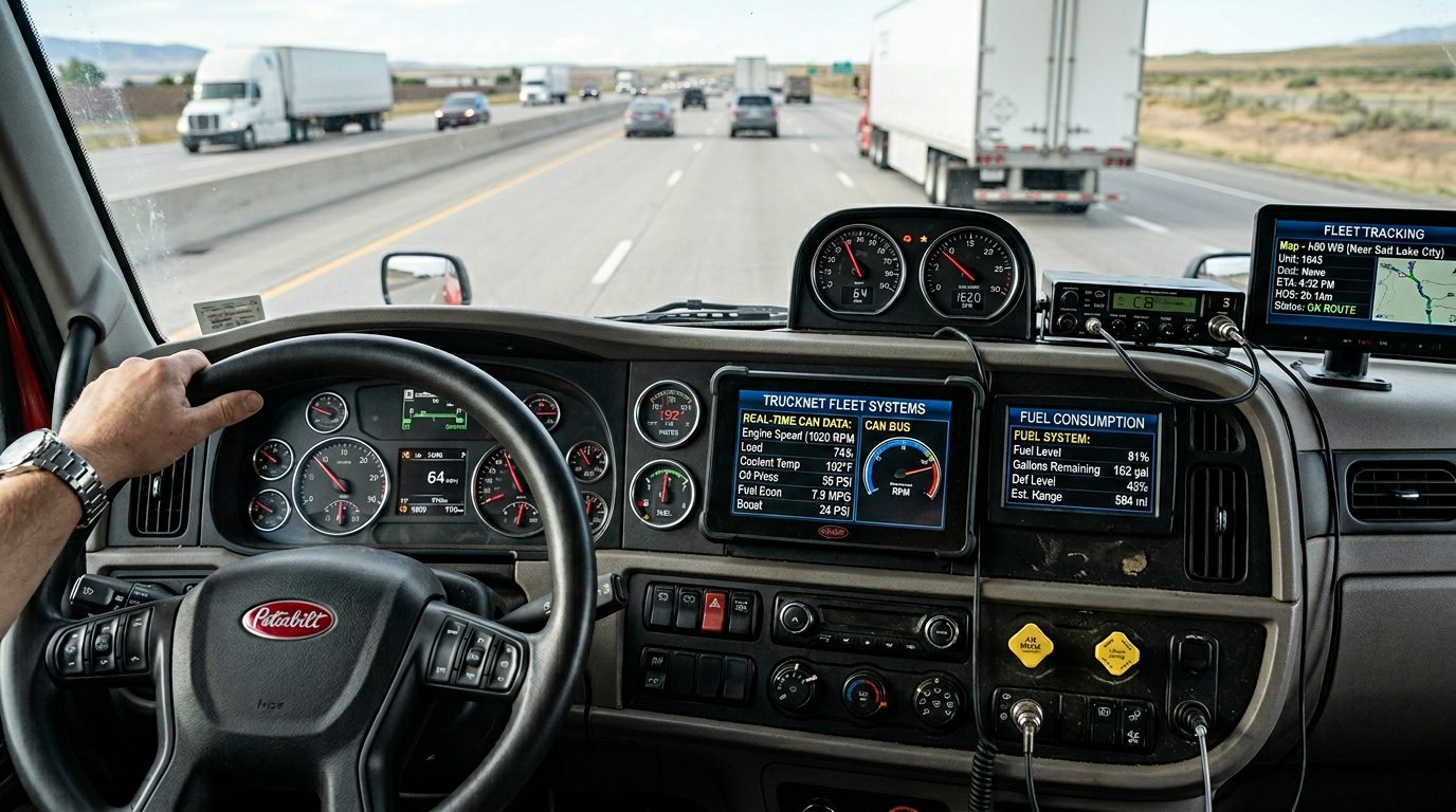 CAN Bus, Fuel & Temperature Monitoring